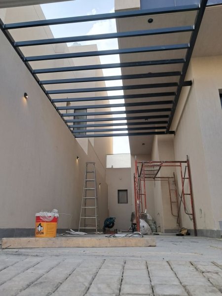 تركيب مظلة ممر مظلة فوق باب المنزل في الشرقية سيهات صفوه