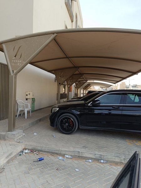 حداد مظلات سيارات للمنازل والعمائر الشرقية المجيدية القطيف